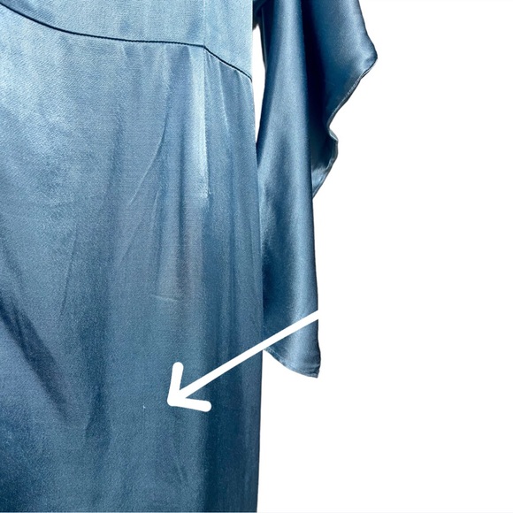 ELLIATT Saronic One-shoulder Dress in Blue XL - Picture 8 of 8